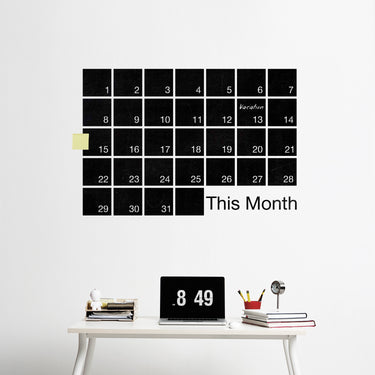 Chalkboard Planner // THIS MONTH