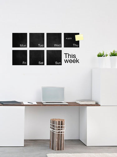 Chalkboard Planner // THIS WEEK