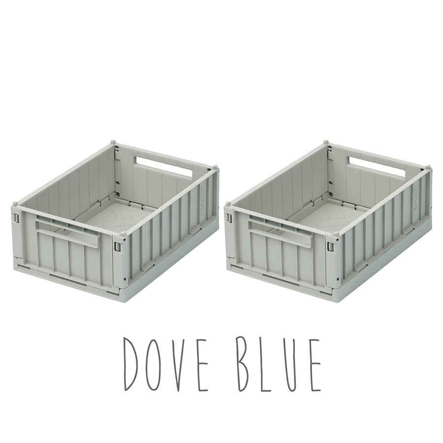 Liewood Folding Crate - Small / Two Pack - Various Colours