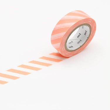 Washi Tape Wide // Salmon Stripe