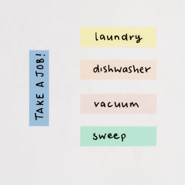 Tab Sticky Notes // PASTELS