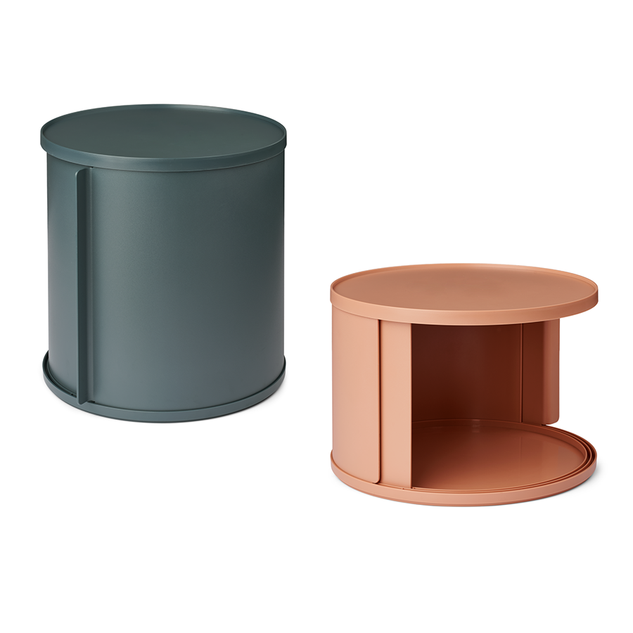 Stackable Table Diffent Color Storage . Stacking Tables - Various Sizes / Colours – This Modern Life