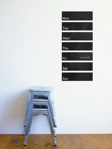 Chalkboard Planner // WEEK TALL