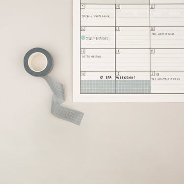 Washi Tape // WIDE GRID