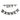 Garland . DIY Letter Banner - Black