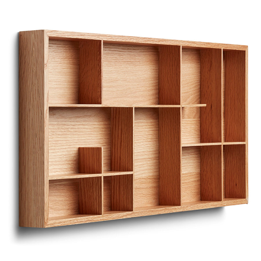 Wall Storage - Aske Oak Display Case