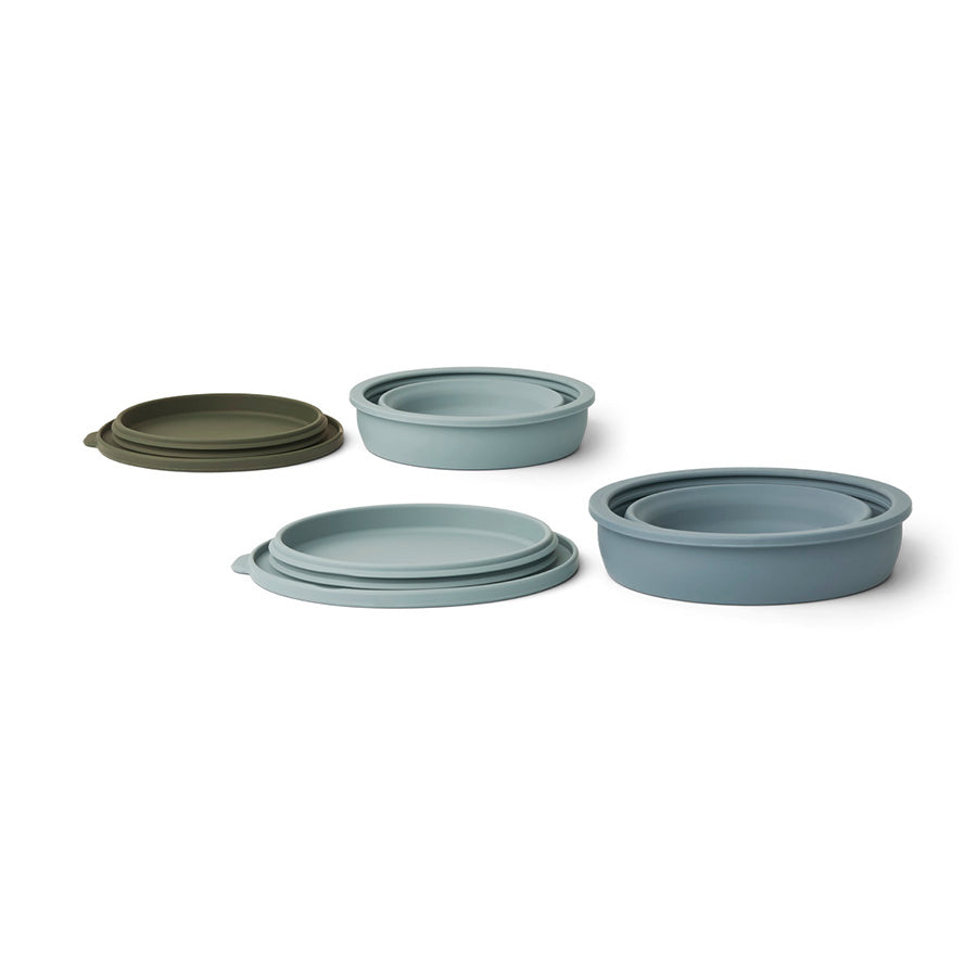 Dining . Foldable Bowl 2 Set - Various Colours
